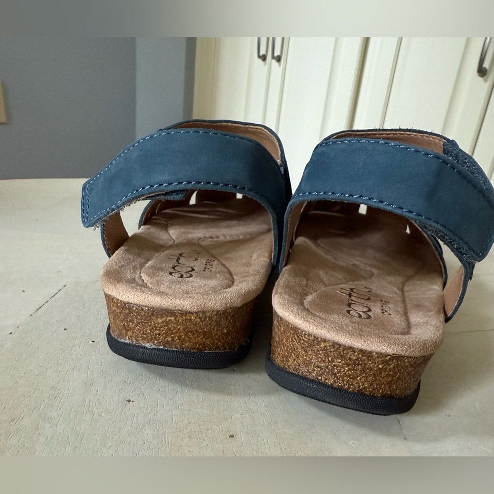 EARTH Origins Birdine Leather Sandals Size 5 ✈️✈️✈️ - Picture 5 of 10